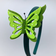 Carica l&#39;immagine nel visualizzatore di Gallery, Decorazione Farfalla Pois Verde
